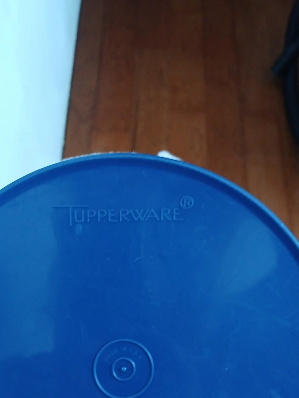 Tupperware Servalier Blueberry Cannister 1626 Storage Vintage Kitchen Pantry
